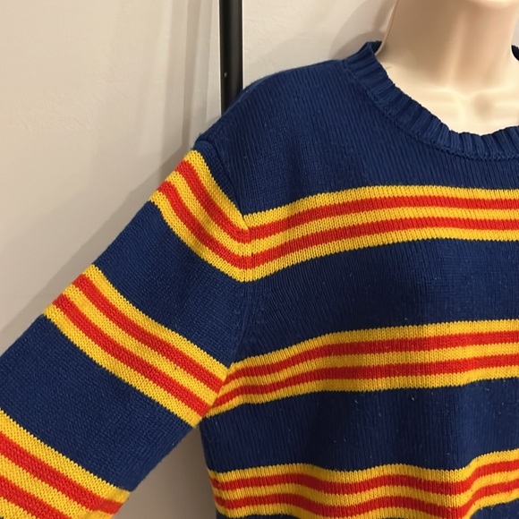 Disney x Forever 21 Daffy Duck Striped Long Sleeve Crew Neck Sweater Size M - Picture 3 of 9